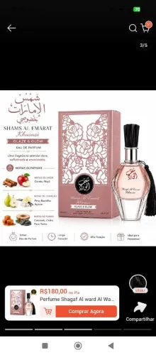 Shagaf Al Ward 100ml arabe