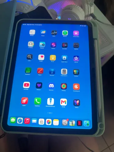 iPad 10ª geração 64gb azul impecável!
