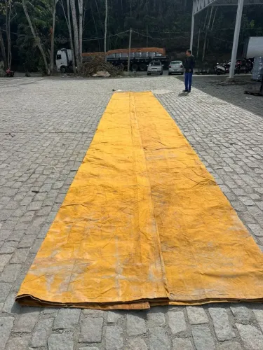 Lona caminhão encerada 12x8 