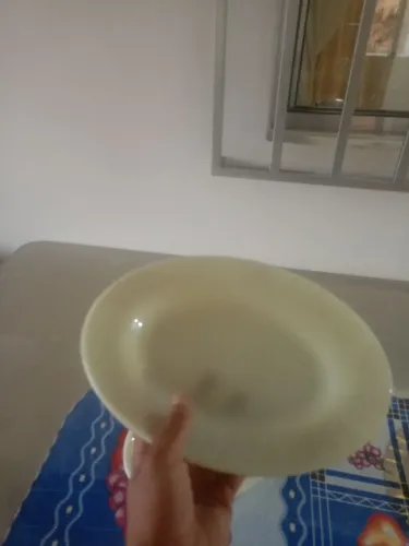 Travessa COLOREX kit com 2 usado como decoração.