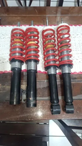 Suspensão a rosca slim da certo nos carros space Fox,Fox, CrossFox 