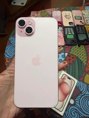iPhone 15 plus rosa 500gb