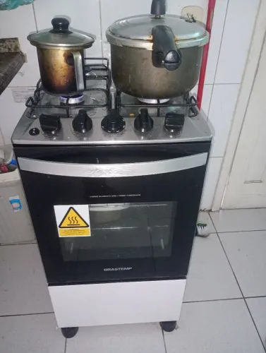 Fogão 4 bocas Brastemp
