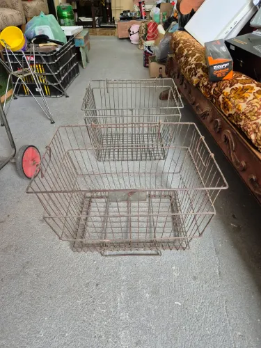 Carrinho de feira antigo