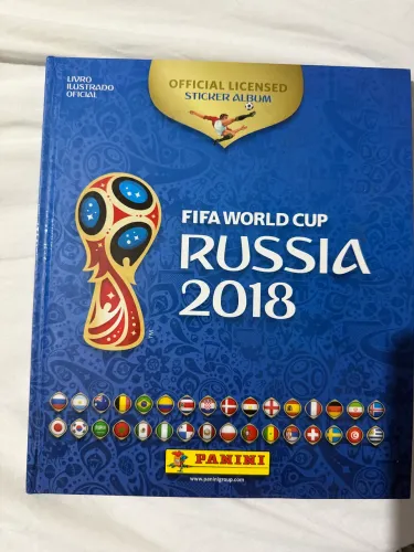 Álbum completo copa do mundo 2018