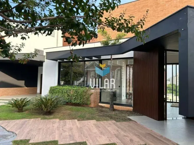 Sobrado com 4 dormitórios para alugar, 395 m² por R$ 18.735,00/mês - Condomínio Castanheir