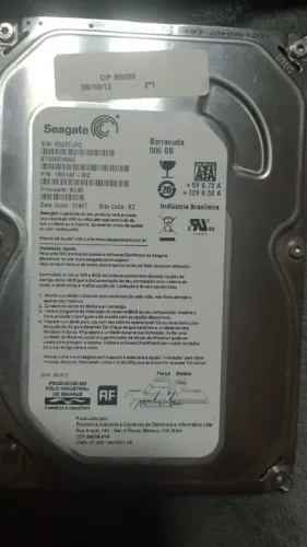 HD 500 gb sata pc