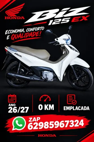 Biz 125 Ex ano 2027 0km