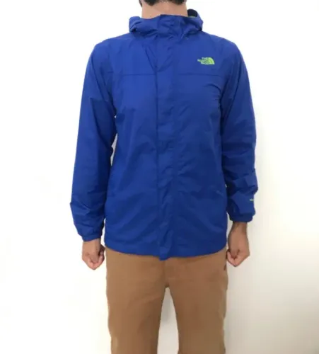 jaqueta the north face Hyvent Azul M Adulto (GG Juvenil) Usada
