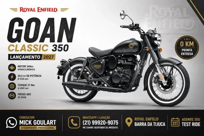 Goan Classic 350 2027 - MICK - ( Lançamento ).