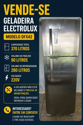 ELETROLUX INOX PERFEITO ESTADO