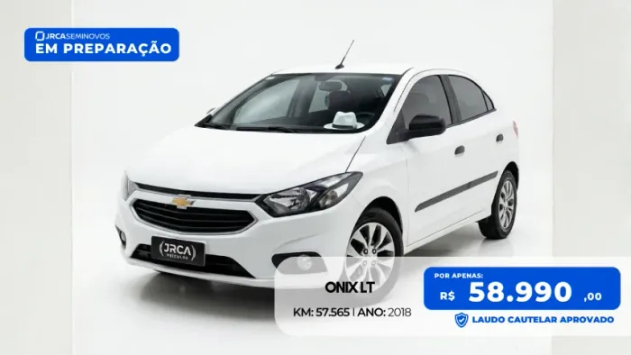 Chevrolet Onix Hatch LT 1.4 8V Flex Mec. 4P 2018