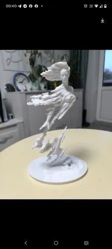 Escultura de 15cm Impressa em 3D