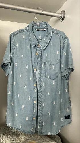 Camisa jeans infantil