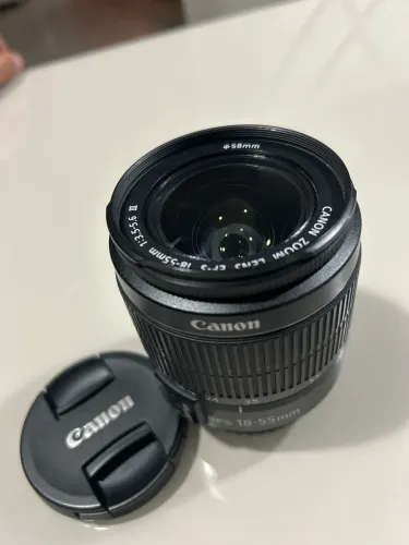 Lente Canon 18-55mm
