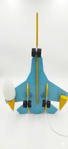 Luminária avião MDF 