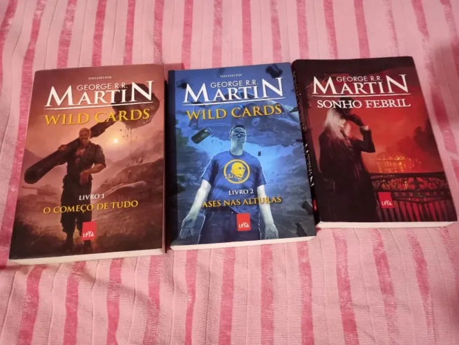 GEORGE R.R MARTIN Wild Cards 1 e 2 + Sonho Febril