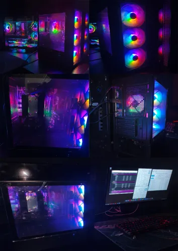 Computador Gamer i5-8500 (8° Geração) 24GB RAM DDR4 e com SSD (Leia Descrição)