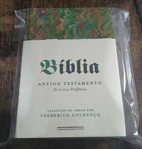 Bíblia Antigo Testamento - Os Livros Proféticos (Companhia das Letras) LER DESCRIÇÃO!!!