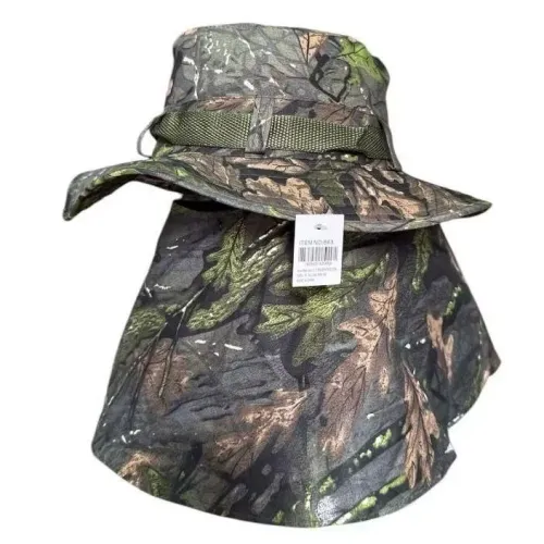 CHAPÉU CAMUFLADO PARA CAÇA / PESCA