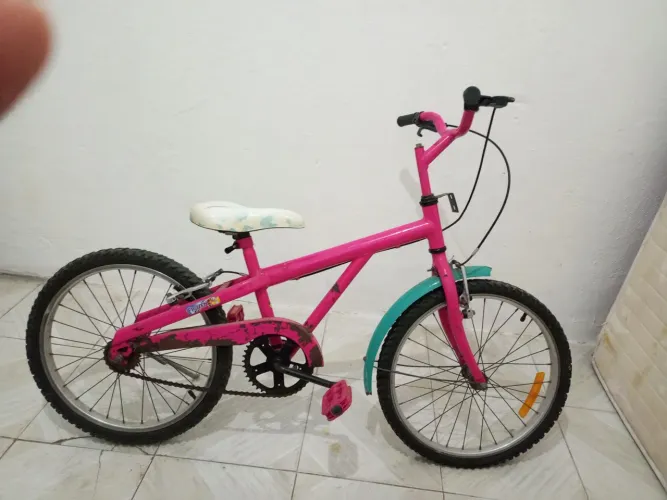 Bicicleta rosa