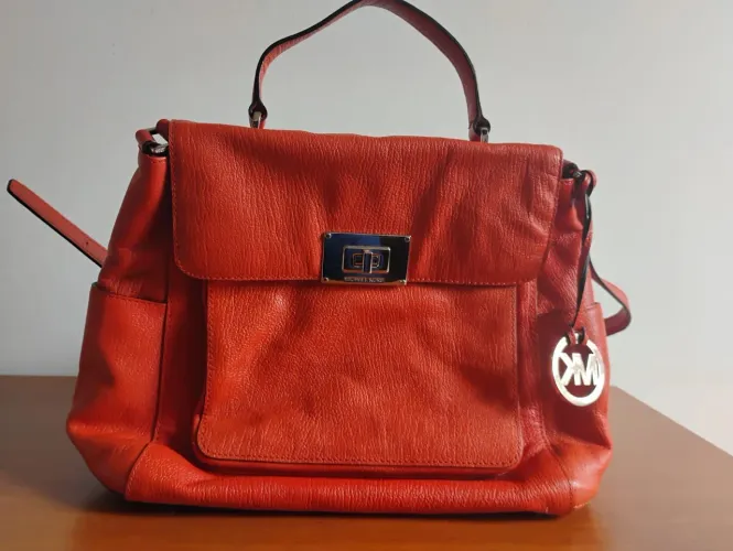 Bolsa Michael Kors Original cor alaranjado 