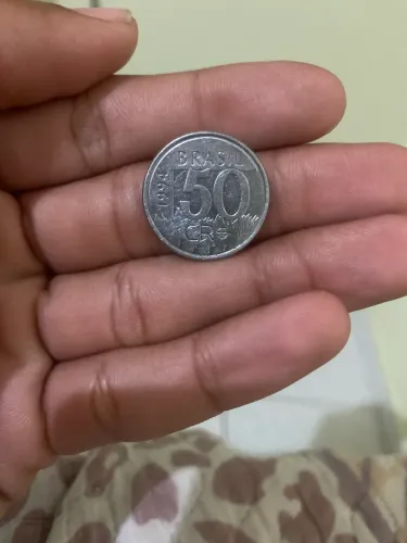 Moeda 1994 Brasil 50 cruzeiro