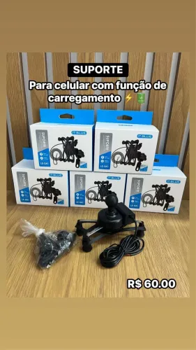 Suporte celular para Moto