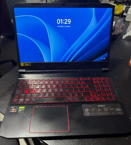 Notebook Acer Nitro 5 AMD Ryzen 32GB