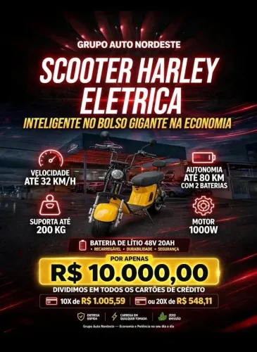 Scooters Harley X13 1000w