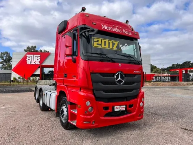 MERCEDES BENZ ACTROS 2546 6X2 2017 ÚNICO DONO