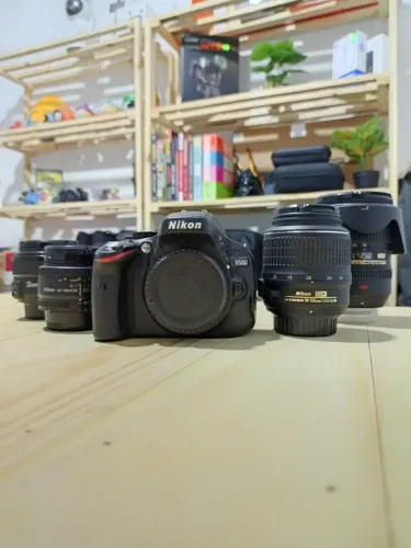 Câmera Nikon D5100 KIT Com 4 Lentes