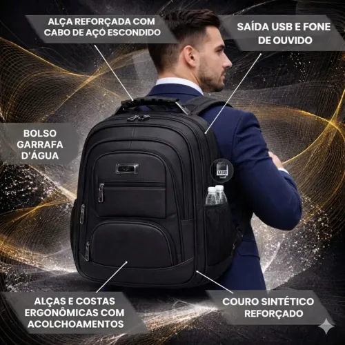 Mochila executivo Reforçado Notebook