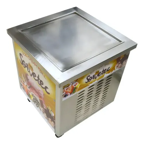 Maquina De Sorvete Na Chapa Ice Cream Roll Sorvetec 220v