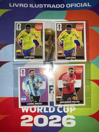 KIT FIGURINHAS LEGENDS COPA DO MUNDO 2026