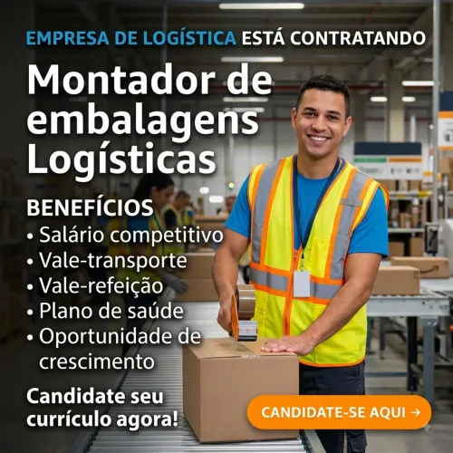 Logística em Foco: Montador de Embalagens