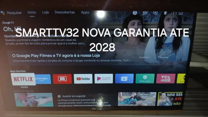 OPORTUNIDADE SMART TV 32"GARANTIA ATÉ MÊS 7 DE 2028 SOU DE PETRÓPOLIS 