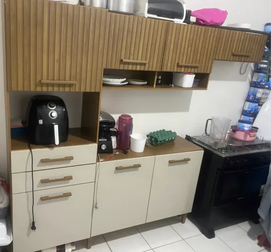 Armário cozinha fortaleza semi novo poucos meses de uso 