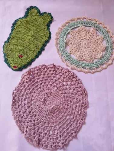 paninhos de crochê decorativos