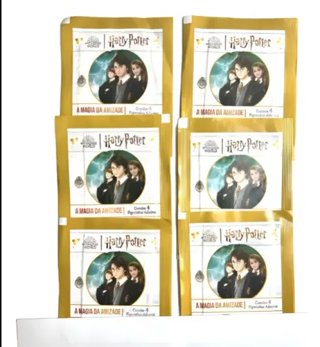 Figurinhas Harry Potter Super Nosso 15 pacotes