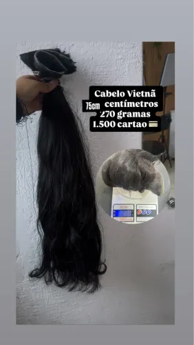 Mega hair humano viatnamita