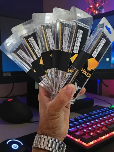Memoria ram pc gamer 16gb ddr4 3200mhz novo lacrado    