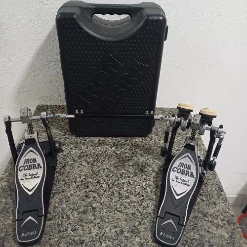 TAMA pedal duplo iron cobra P900 