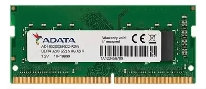 MEMORIA RAM ADATA DDR4 8GB 3200MHz