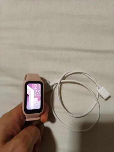 Xiaomi Smart Band 9 Rosa (carregado apenas 2 vezes)