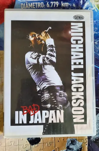 DVD Michael Jackson - Bad In Japan (Show Histórico Yokohama 1987) - Conservado