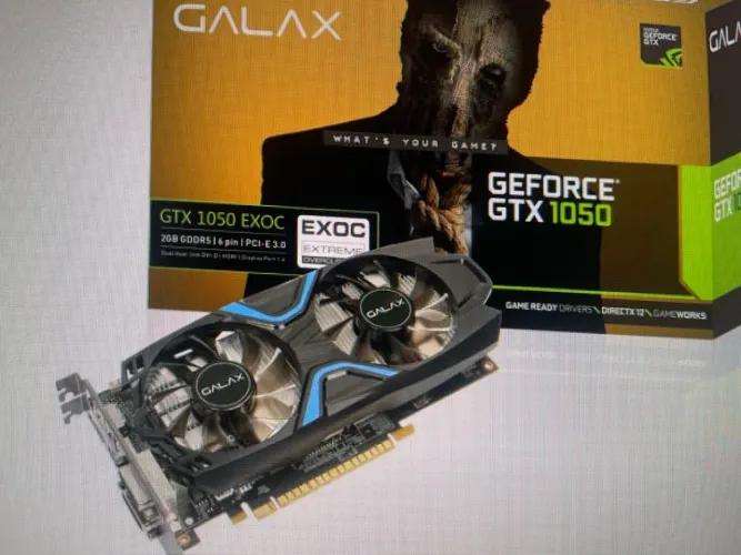 GTX 1050 2gb Galaxy DDR5 SOMENTE CUIABÁ E VARZEA GRANDE