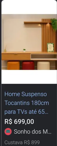 Painel pra tv até 55 polegadas