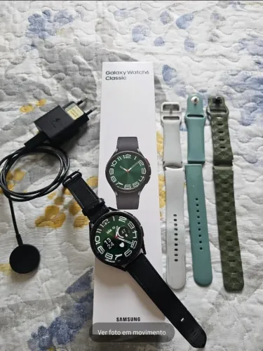 SAMSUNG WATCH 6 CLASSIC LTE 47mm - ACEITO PROPOSTA