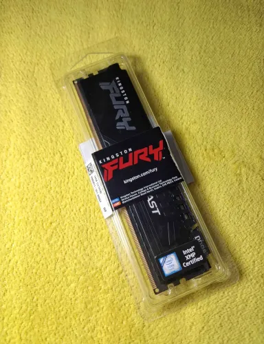 Memória RAM DDR5 DDR5 16gbs Kingston Fury Beast 5600mhz CL48